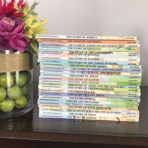 Set of 25 Bible Story books! Alice in Bibleland Storybook 1984